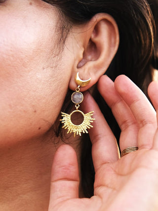 Sunburst Earrings
