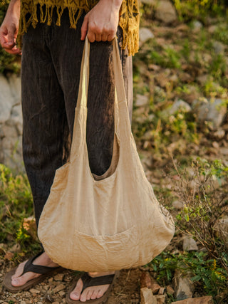 Varaha Cotton Shaggy Shoulder Bag