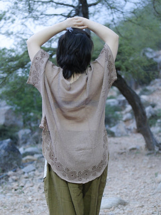 Desert Veil Top