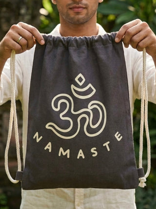 Namaste Drawstring Bag
