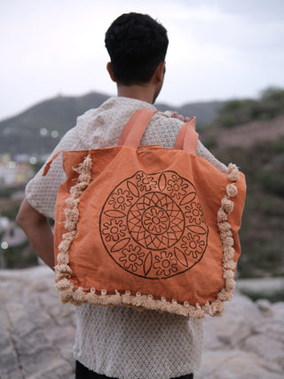 Tassel Tote Bag
