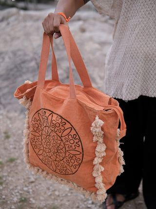 Tassel Tote Bag