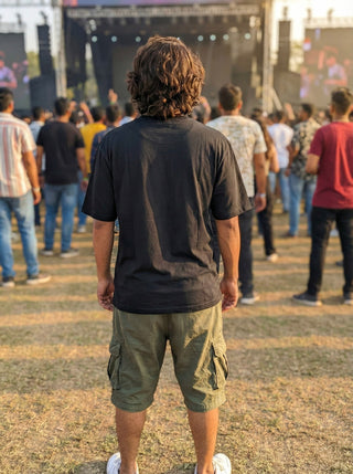 Forest Drift Hand-Painted T-Shirt