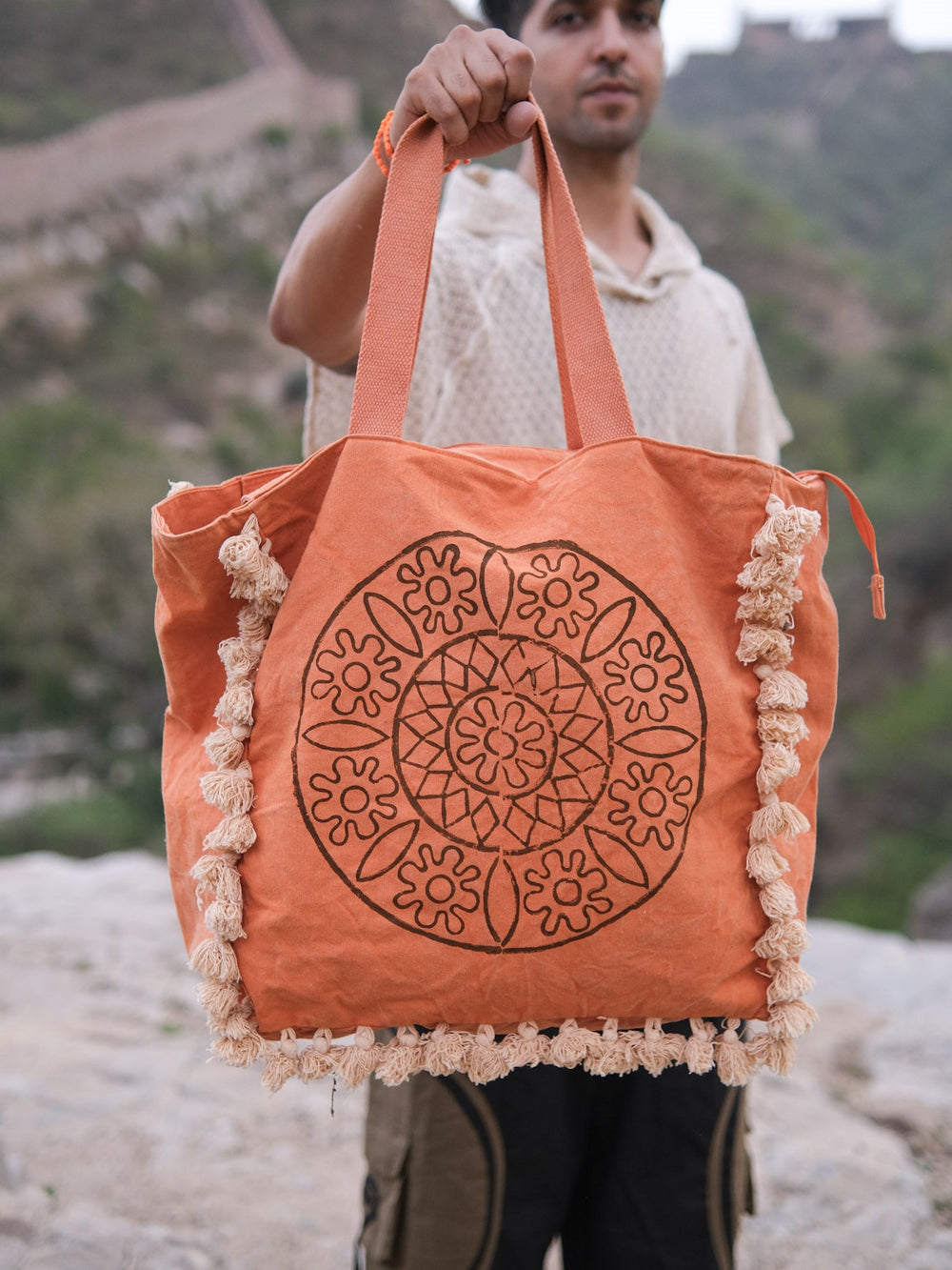 Tassel Tote Bag