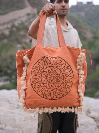 Tassel Tote Bag