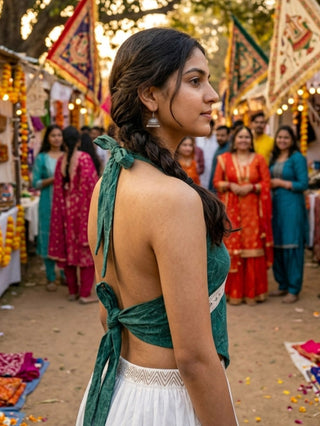 Utsav Halter Top