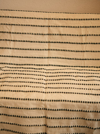 Aadhya Handwoven Striped Cotton Sofa Throw