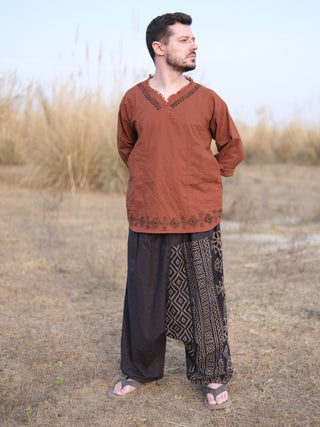 Nomad Noir Tribal Harem Pants
