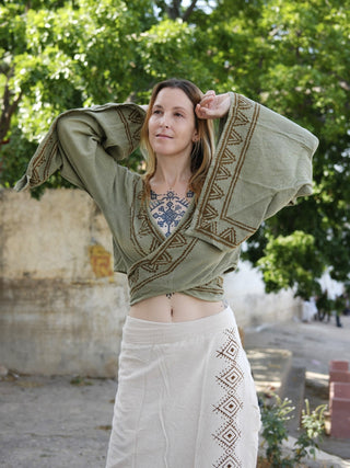 Naaya Wrap Top