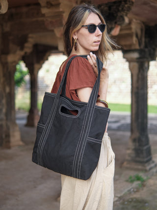 Nomad Cotton  Boho Tote Bag