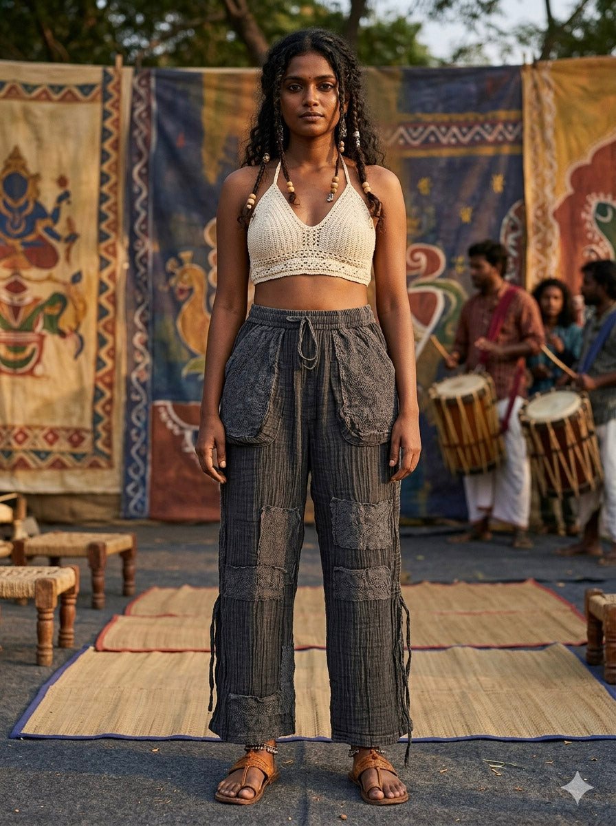 Rustic Patch Pant