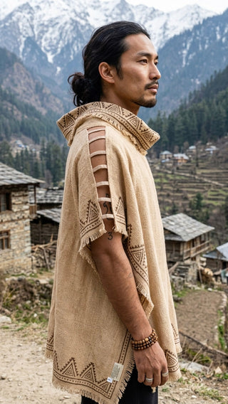 Kailash Loom Poncho