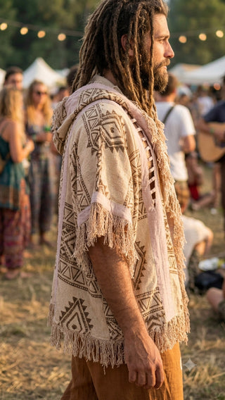 Manu Fringe Poncho