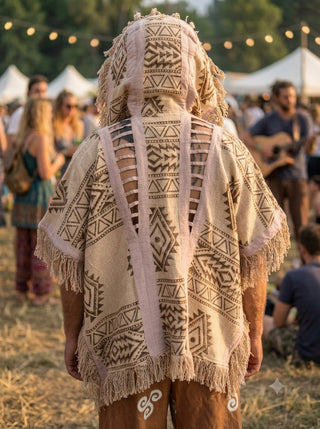 Manu Fringe Poncho