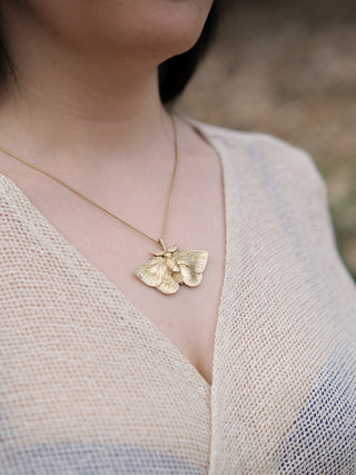 Moth Necklace