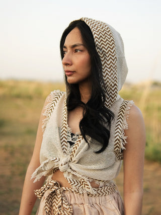 Banjaara Knot Hood Top