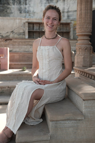 Veya Slit Dress