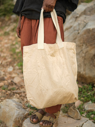 Aarav Rust Canvas Tote Bag