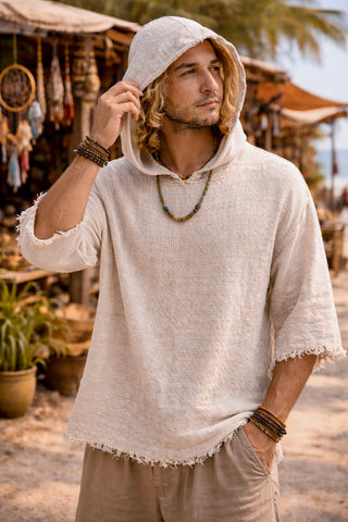 Edge Hooded Shirt