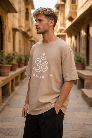 Holi Glow Namaste T-Shirt