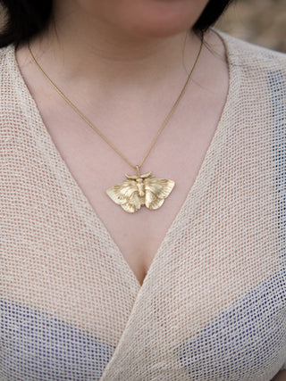 Moth Necklace