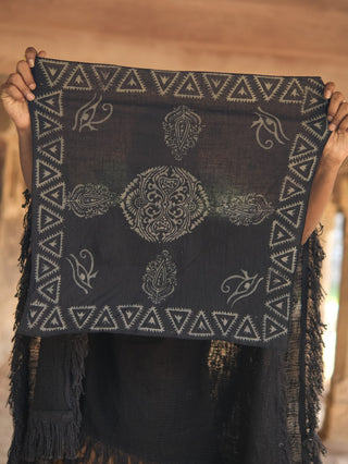 Dravya Handblock Cotton Boho Tribal Bandana