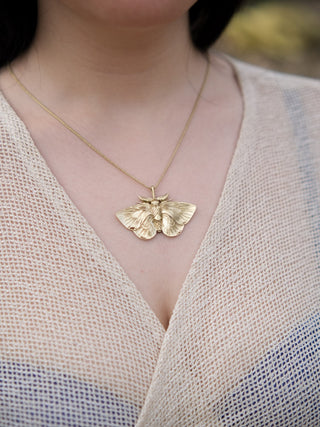Moth Necklace