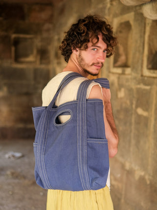 Nomad Cotton  Boho Tote Bag