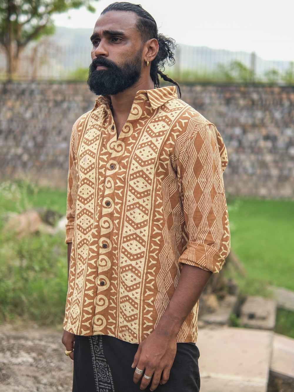 Milinda Tribal Shirt – Handblock Printed Cotton Boho Wear
