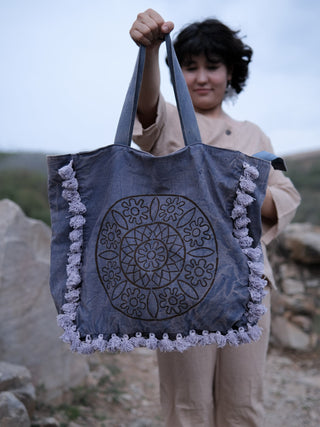 Tassel Tote Bag
