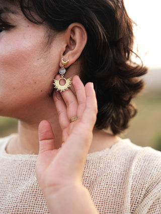 Sunburst Earrings