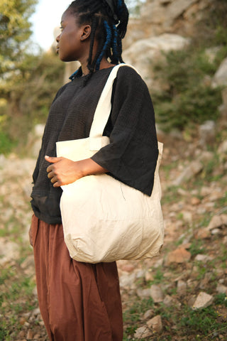 Aarav Rust Canvas Tote Bag