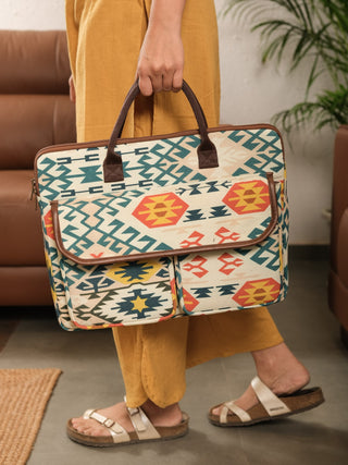 Geo Tribal Laptop Bag