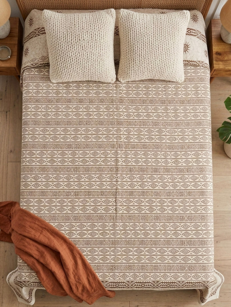 Tribal Harmony Bed Sheet