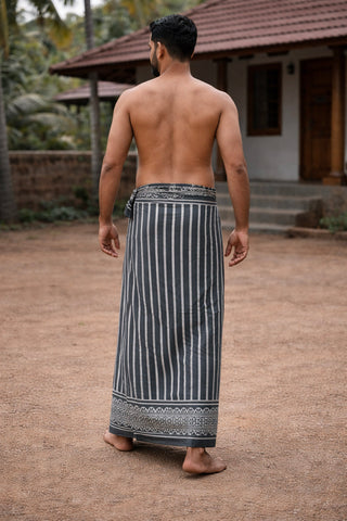 Dhara Stripe Dhoti