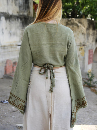 Naaya Wrap Top