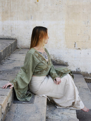 Naaya Wrap Top