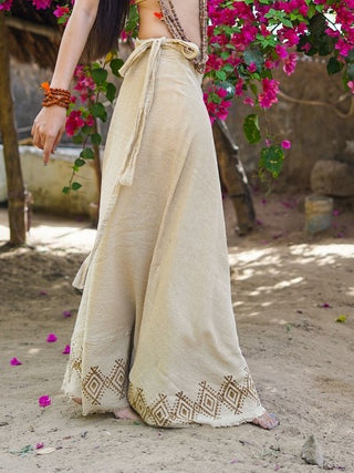 Tashi Long Wrap Skirt