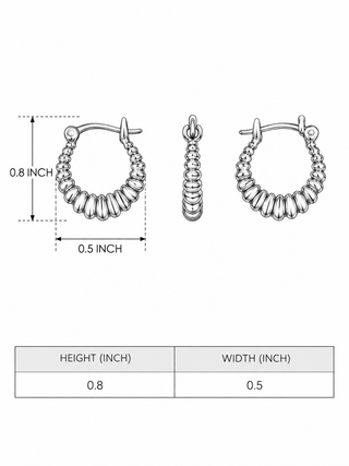 Gul-e-Raaz Hoops