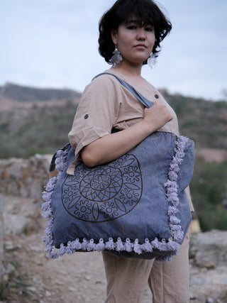Tassel Tote Bag