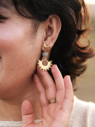 Sunburst Earrings