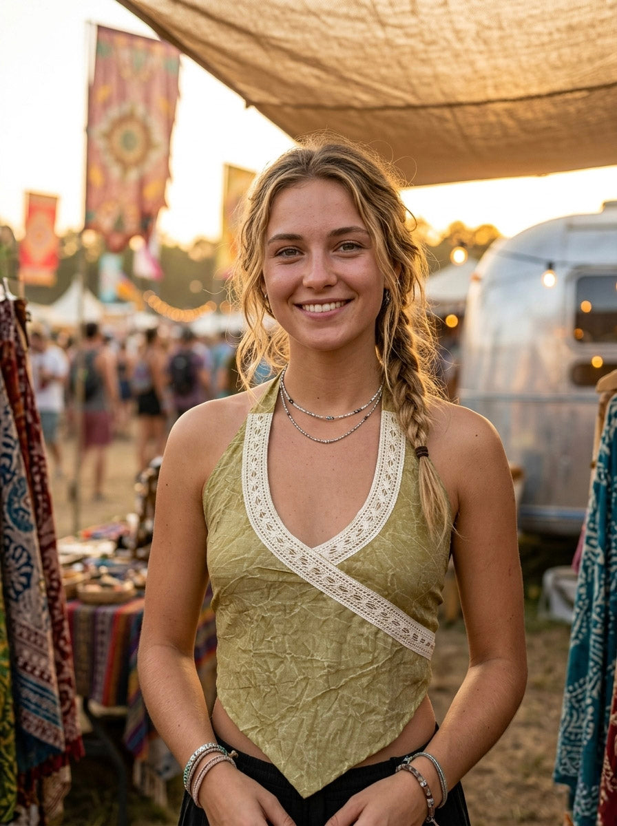 Utsav Halter Top