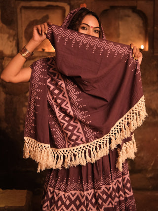 kanyaka  Cotton Lehenga Set
