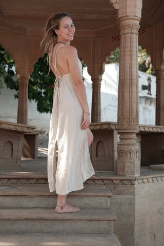 Veya Slit Dress