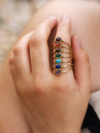 Chakra Stone Ring