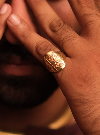 Tribal Boho Indra Ring