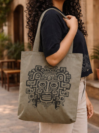 Mayan tote bag