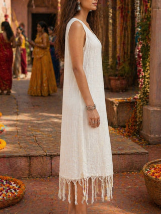 Maati Fringe Dress