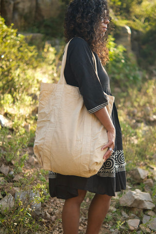 Loose Cotton Canvas Tote Bag