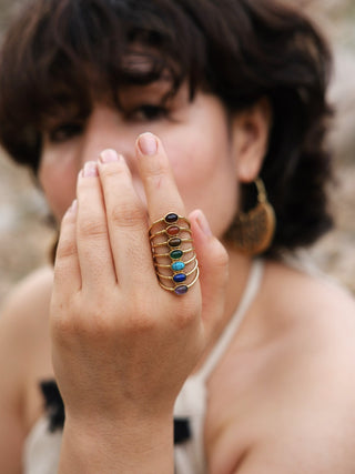 Chakra Stone Ring